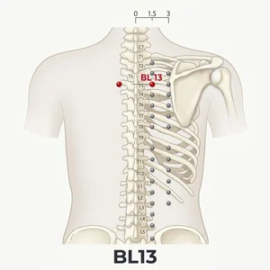 Feishu acupoint diagram