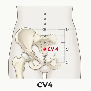 Guanyuan acupoint diagram