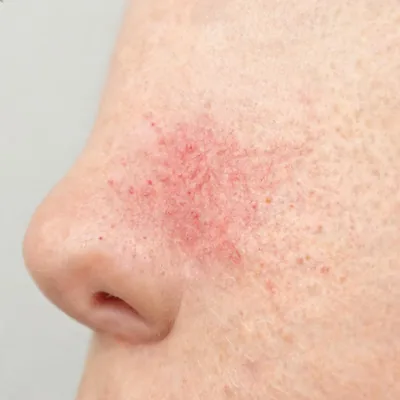 Rosacea skin